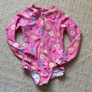 Seafolly girls rashguard ice cream sunglasses summer